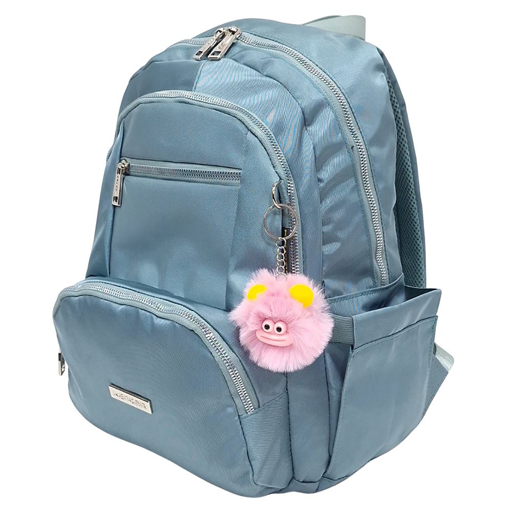 Mochila Modelo Print A4 Kengar - Verde Cemento